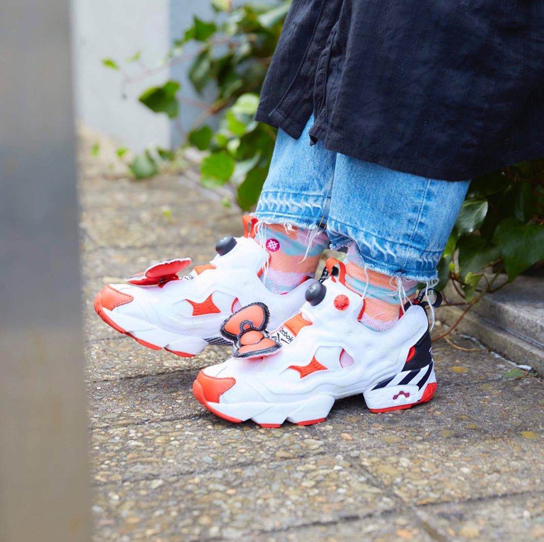 Reebok,InstaPump Fury  Hello Kitty 和懒蛋蛋主题！全新 Reebok Pump Fury 现已发售