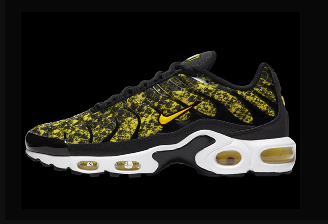 Nike,Air Max Plus,发售  黑黄蛇纹造型！Nike Air Max Plus 全新配色即将发售