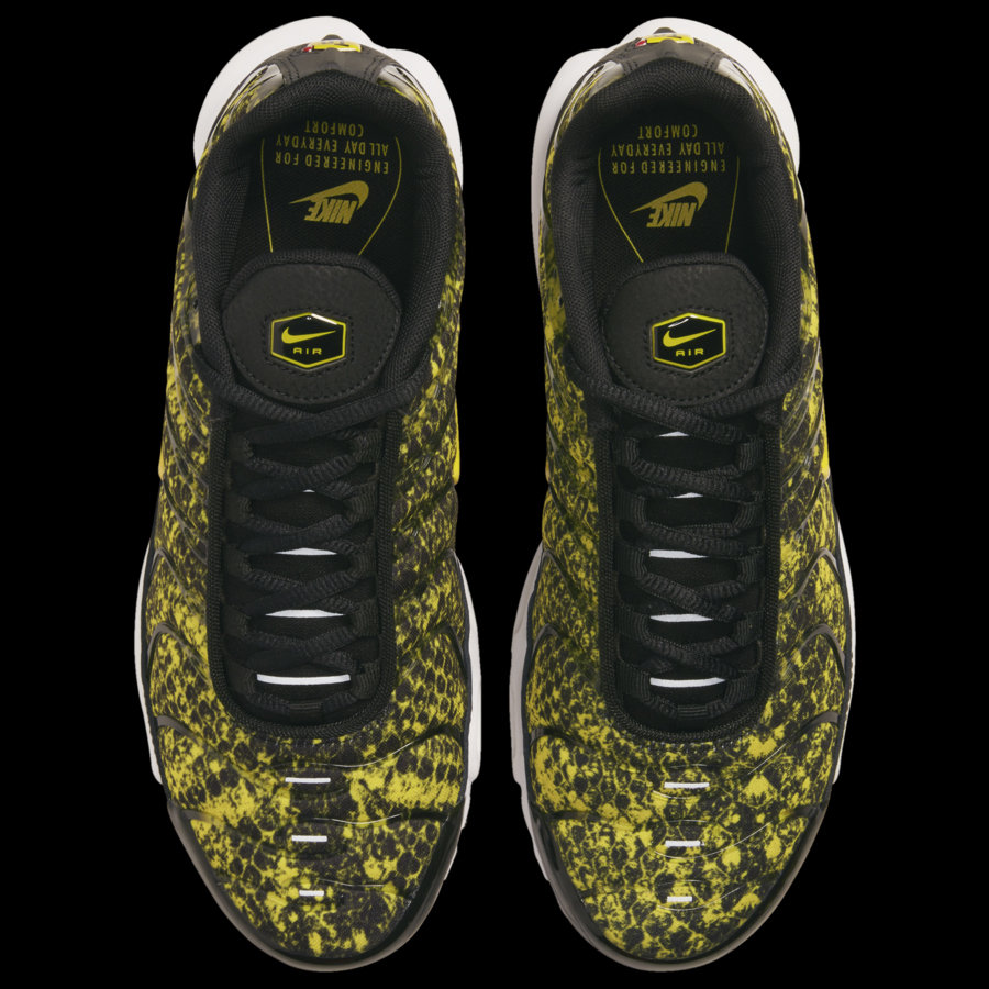 Nike,Air Max Plus,发售  黑黄蛇纹造型！Nike Air Max Plus 全新配色即将发售