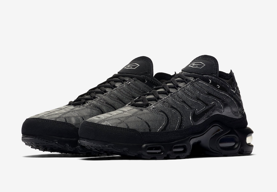 Air Max Plus,Triple Black,CD08  极简线绘，冷酷黑武士！全新配色 Air Max Plus 下月登场！