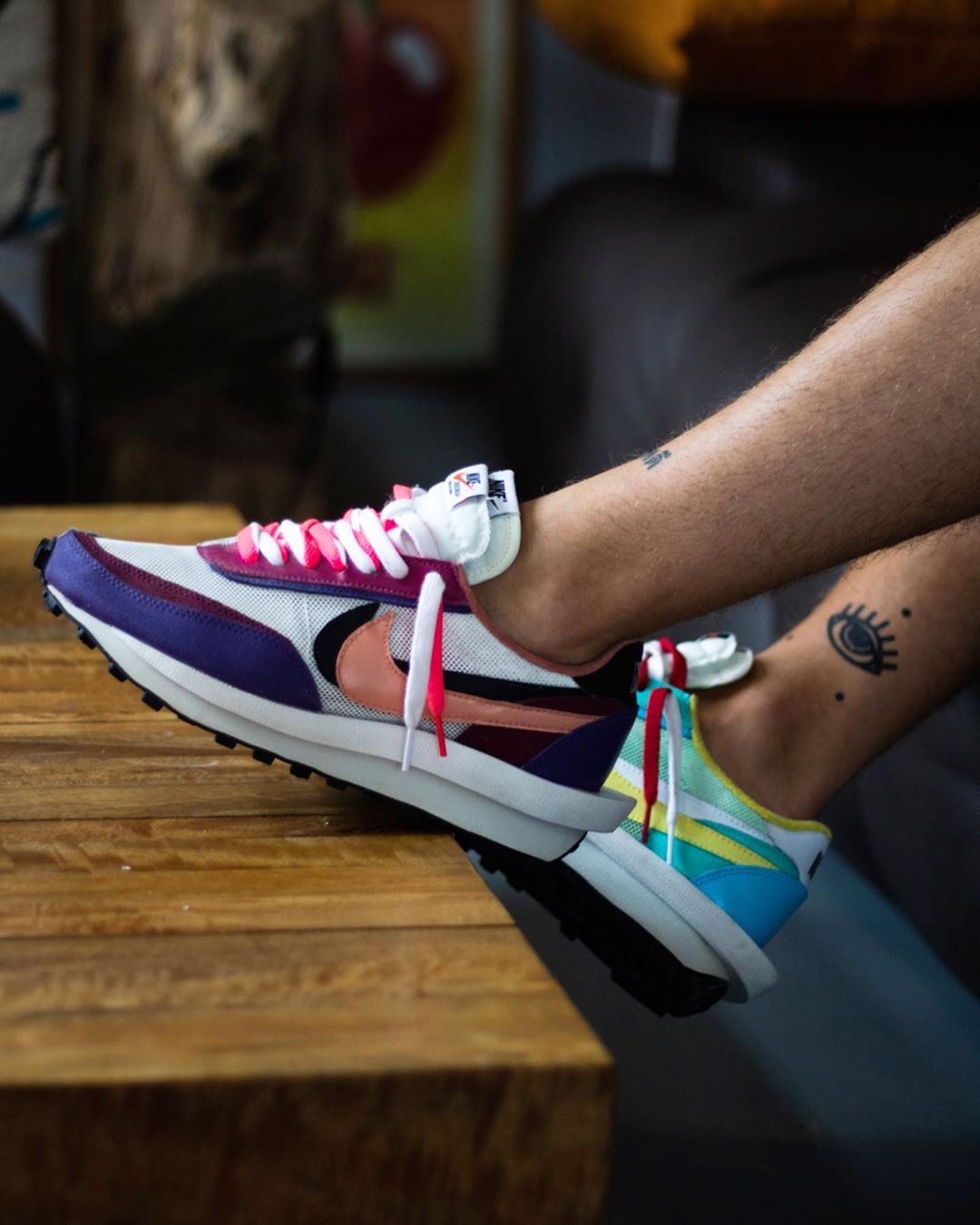 Sacai,Nike LDWaffle,定制,Nike  三十张图看过瘾！这些 Sacai x Nike LDWaffle 你都没见过！