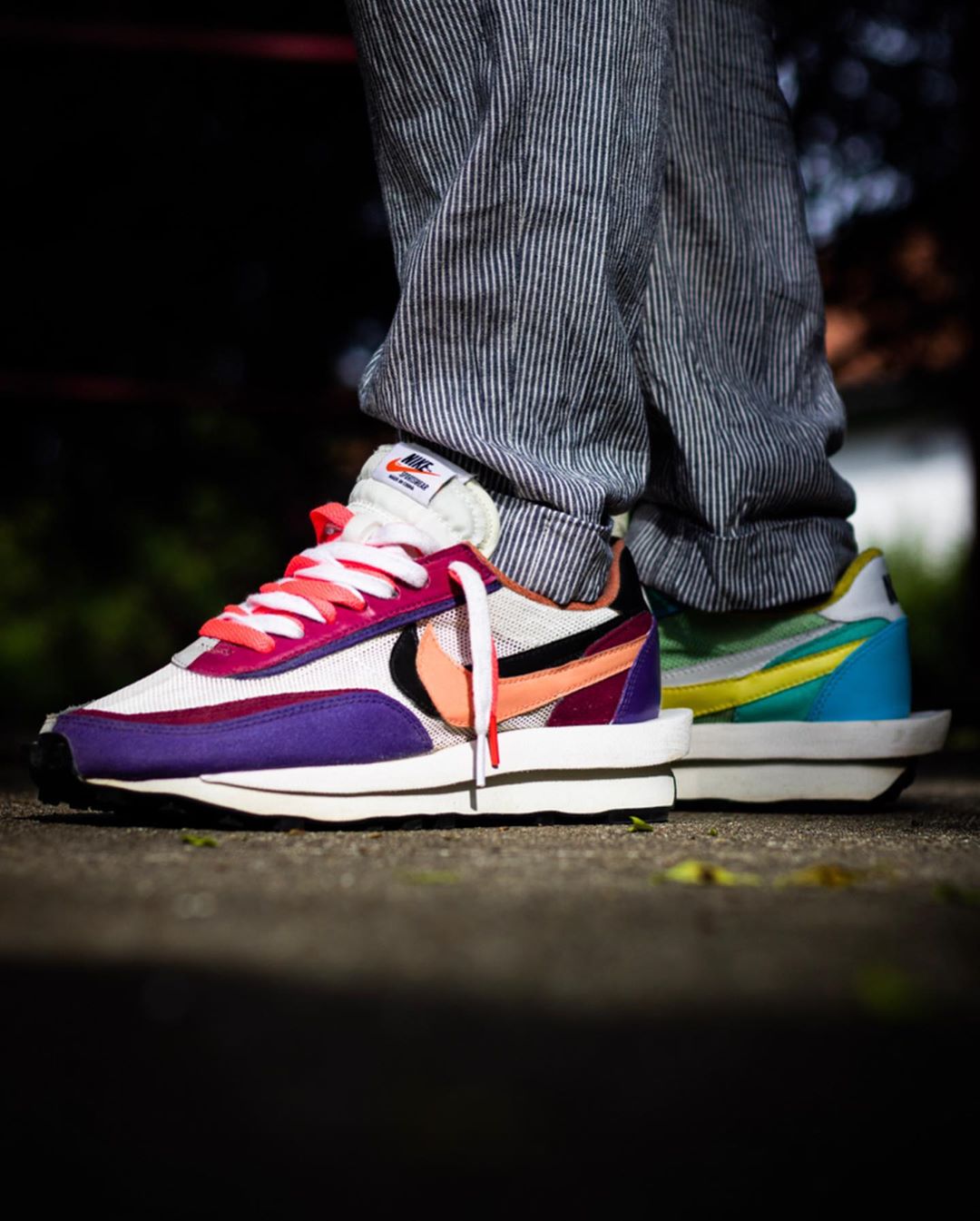 Sacai,Nike LDWaffle,定制,Nike  三十张图看过瘾！这些 Sacai x Nike LDWaffle 你都没见过！