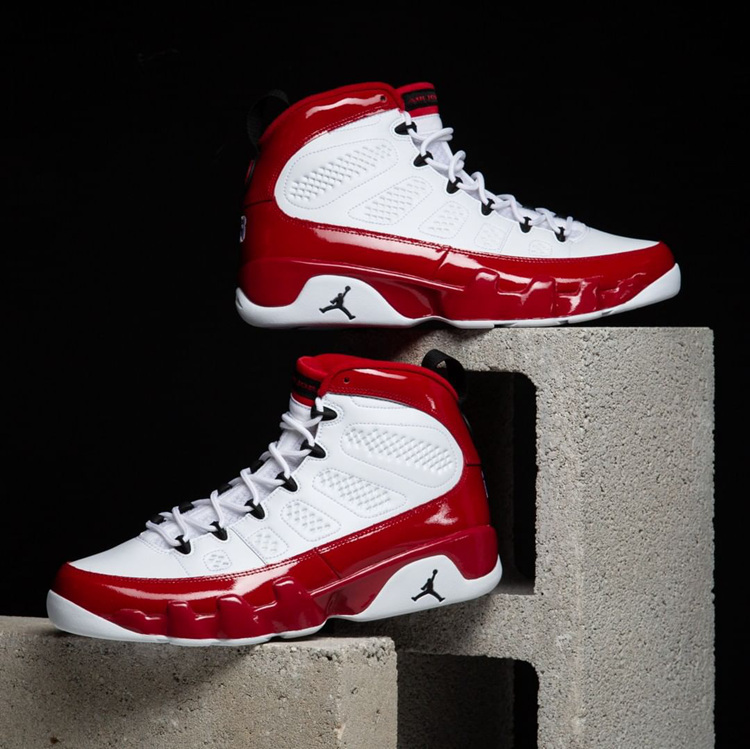 Air Jordan 9,AJ9,Gym Red,30237  最新美图释出！Air Jordan 9 “Gym Red” 定档十月发售！