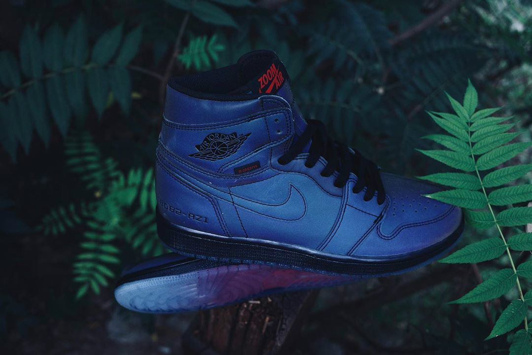 Air Jordan 1,AJ1,Zoom R2T,BV00  年底重头戏！全掌 Zoom + 炫彩反光 AJ1 定价有点小贵！