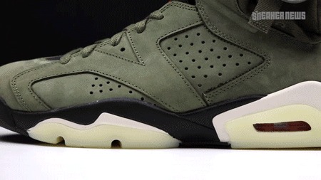 CN1084-200,AJ6,Air Jordan 6 CN1084-200 夜光外底 + 小钱包有多帅？TS x AJ6 开箱视频来了！