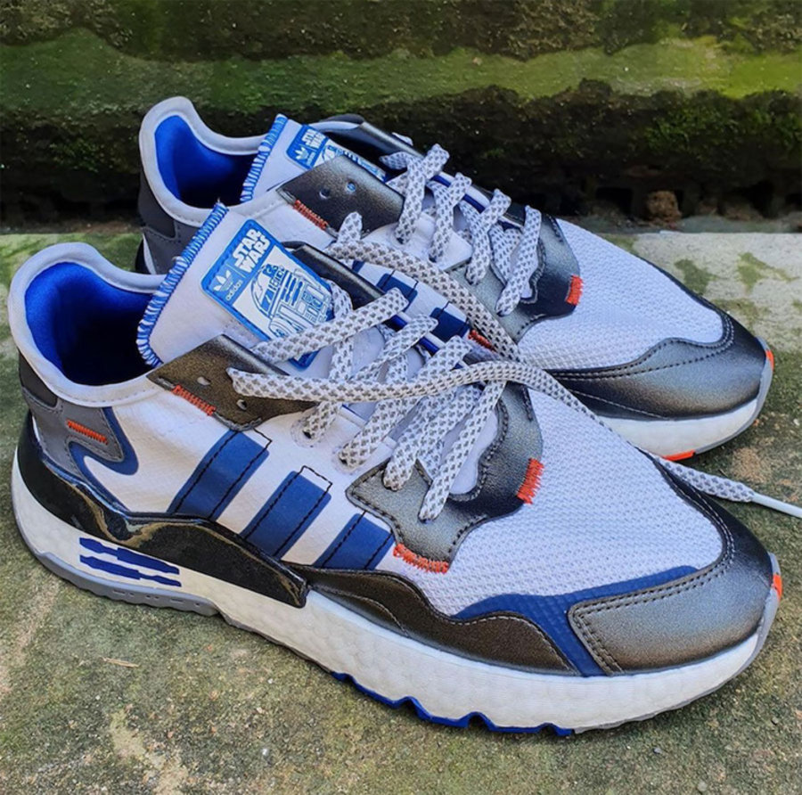 Star Wars,adidas Nite Jogger,R  星战系列还有新品！这双 Nite Jogger 颜值脚感都在线！
