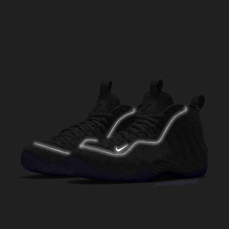 Air Foamposite One,Nike,  水泥喷 Air Foamposite One 渲染图曝光！如果市售，你冲么？