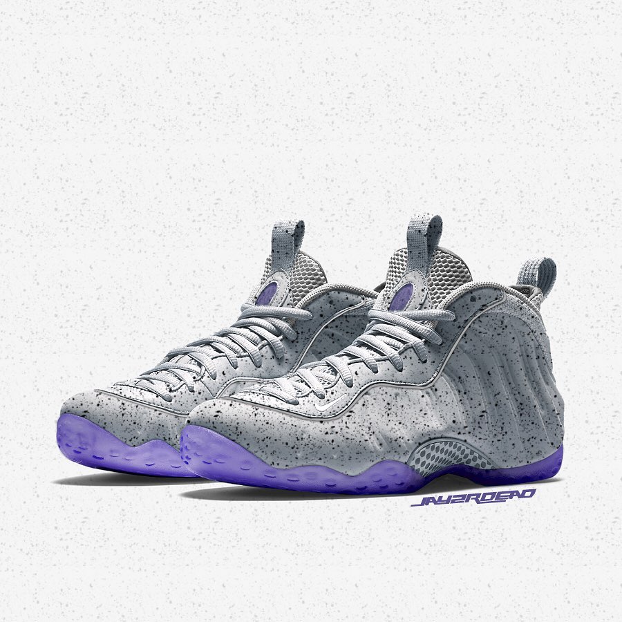 Air Foamposite One,Nike,  水泥喷 Air Foamposite One 渲染图曝光！如果市售，你冲么？