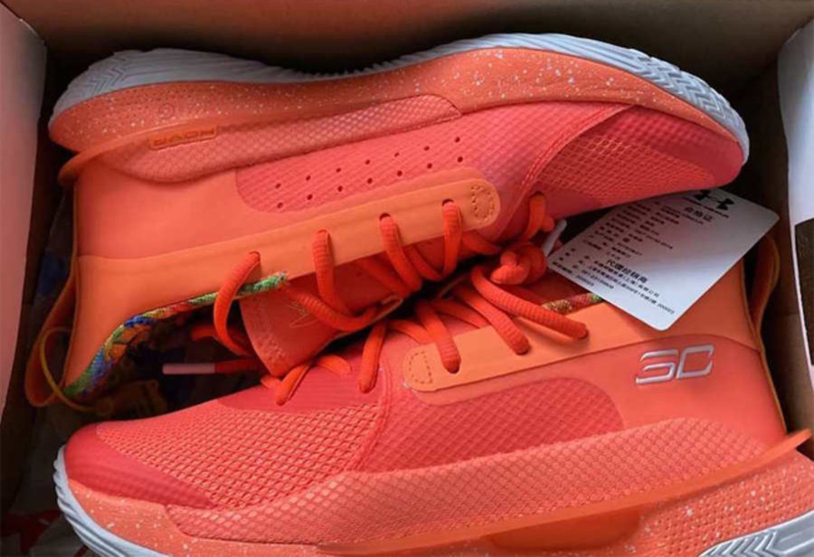 UA,Curry 7,发售  两款糖果主题 UA Curry 7 实物图曝光！预计近期发售！