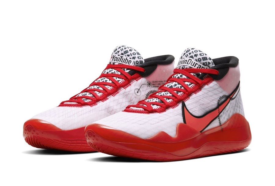 Nike,KD12,Youtube,发售  把 Youtube 频道做成配色！这双 KD 12 是杜兰特的网红梦！