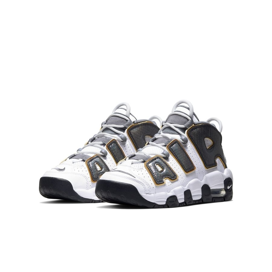 Nike,Air More Uptempo,大 AIR,发售  蛇纹字体还有彩虹反光！这双大 Air 新品与众不同，下月发售！