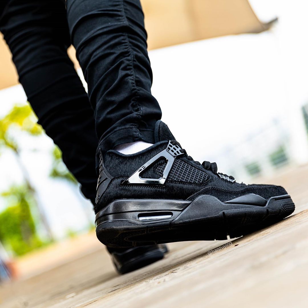 Air Jordan 4,aj4,发售,CU1110-010  罕见马毛材质 + 金属光泽鞋扣！这双 Air Jordan 4 你冲不冲？