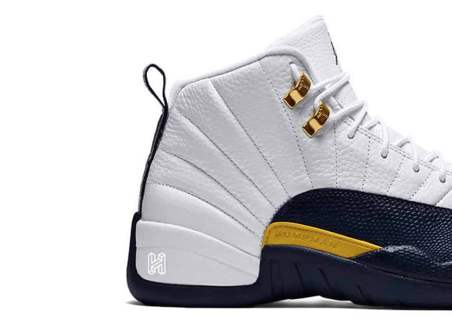 Air Jordan 12,aj12,发售  金扣还是黑曜石？这双 Air Jordan 12 有点好看！