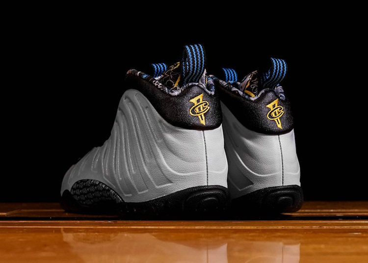 Nike,Little Posite One,644791-  酷灰 + 涂鸦细节！这双 Little Posite One 个性十足！