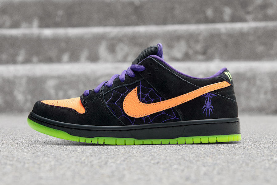 Dunk SB,Nike,发售  难得一见的丰富细节！万圣节 Dunk SB 本周末发售