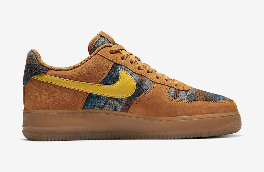 Nike,Air Force 1,af1,发售  质感不俗！美洲原住民元素加持，这双 Air Force 1 有点好看！