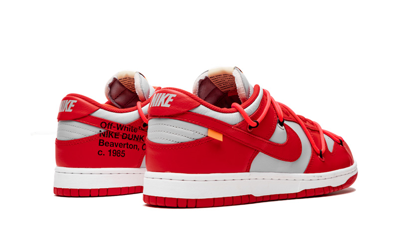 OFF-WHITE,Nike,Dunk Low,发售  清晰实物释出！灰红 OFF-WHITE x Dunk Low 你打几分？