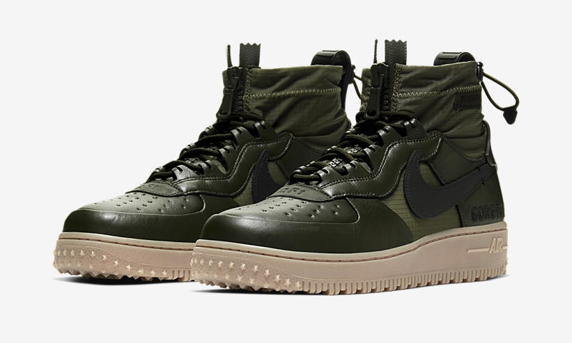 Air Force 1,AF1,Nike,发售,CQ7211  GORE-TEX 加持！军绿机能 Air Force 1 官图释出！