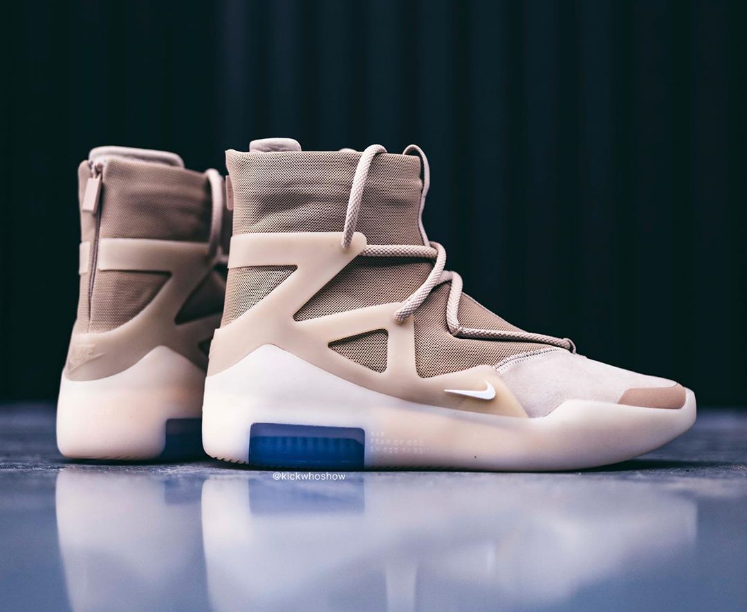 Nike,Air Fear of God 1,AR4237-  上脚有点好看！大地色 Air Fear of God 1 下周就发售
