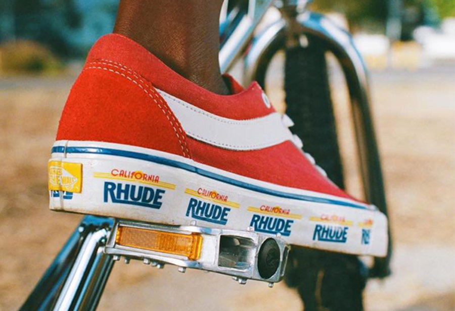 RHUDE,Vans,发售  三款配色挑花眼！全新 RHUDE x Vans 本周发售！