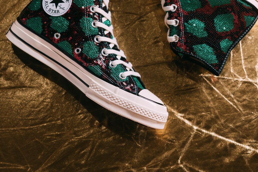 Converse,发售  你没见过的亮片拼接设计！两款 Converse 本周即将发售！