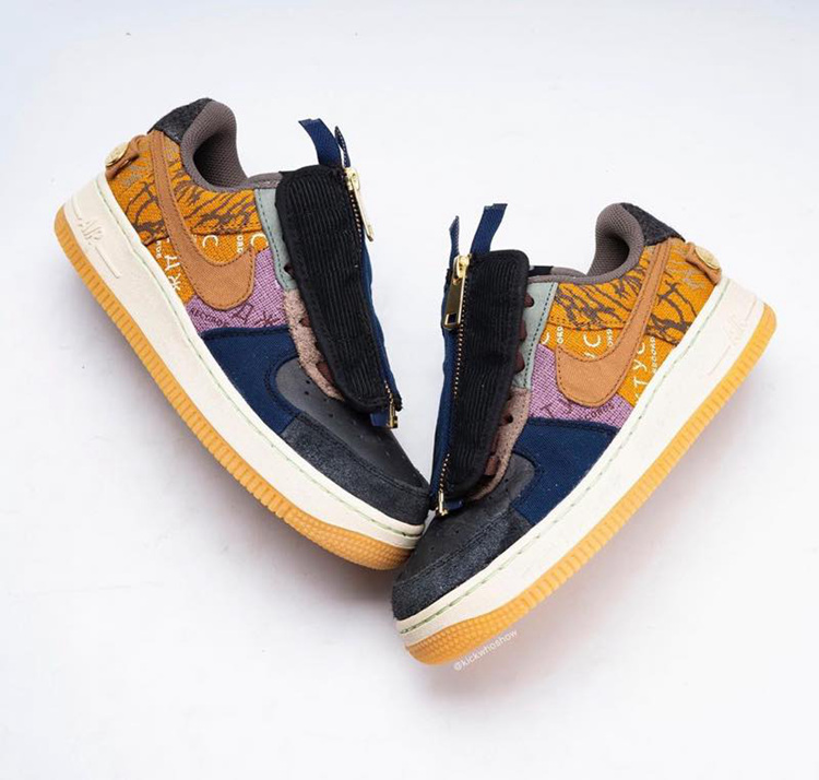 Travis Scott,Nike,Air Force 1  全家族尺码登场！Travis Scott x Air Force 1 预计下月发售！