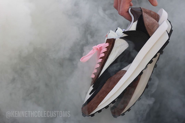 Sacai,Nike,LD Waffle,Travis Sc  「反钩」和 Sacai 谁更火？想必都会输给这双鞋！