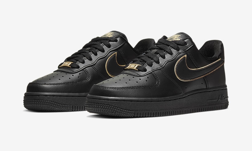 AF1,Air Force 1,AO2132-005,AO2  金边 Swoosh Logo！4 色 Air Force 1 现已海外发售！