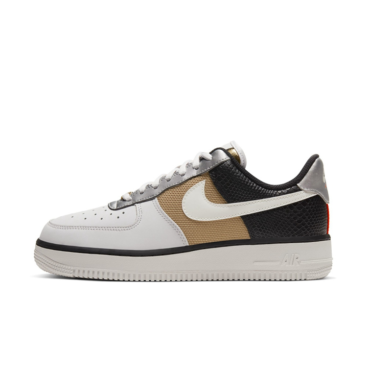 Nike,Air Force 1 Low  拼接造型有点抢眼！这双 Air Force 1 你打几分？