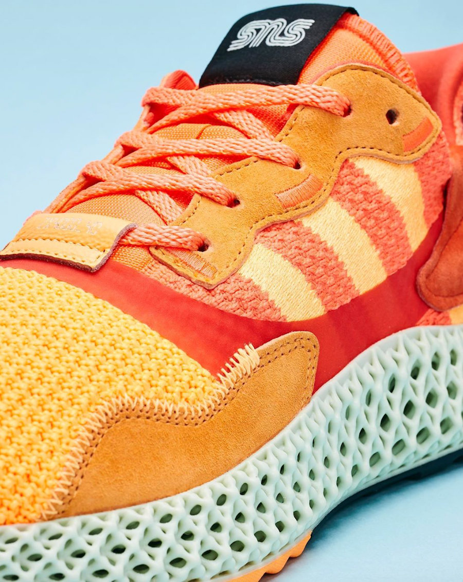 adidas,ZX 4000 4D,SNS  SNS x adidas ZX 4000 4D 首次曝光！想入手估计有点难