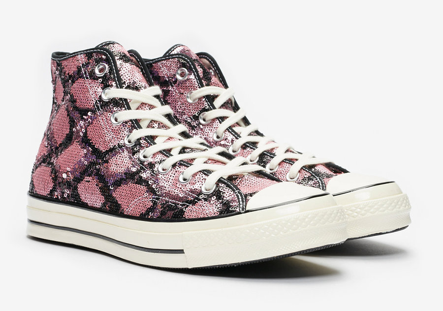 Converse,Chuck 70,发售  狂野蛇纹 + 骚气亮片！Chuck 70 新配色现已发售！