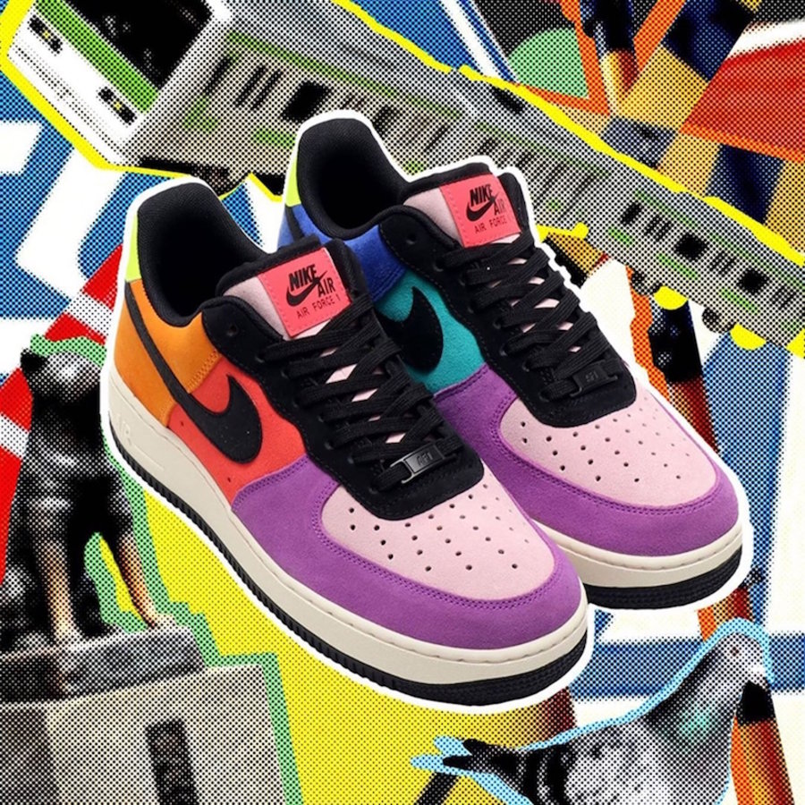 Nike,Air Force 1,Air Barrage M  糖果色系的醒目拼接！Nike 全新系列本周限量发售