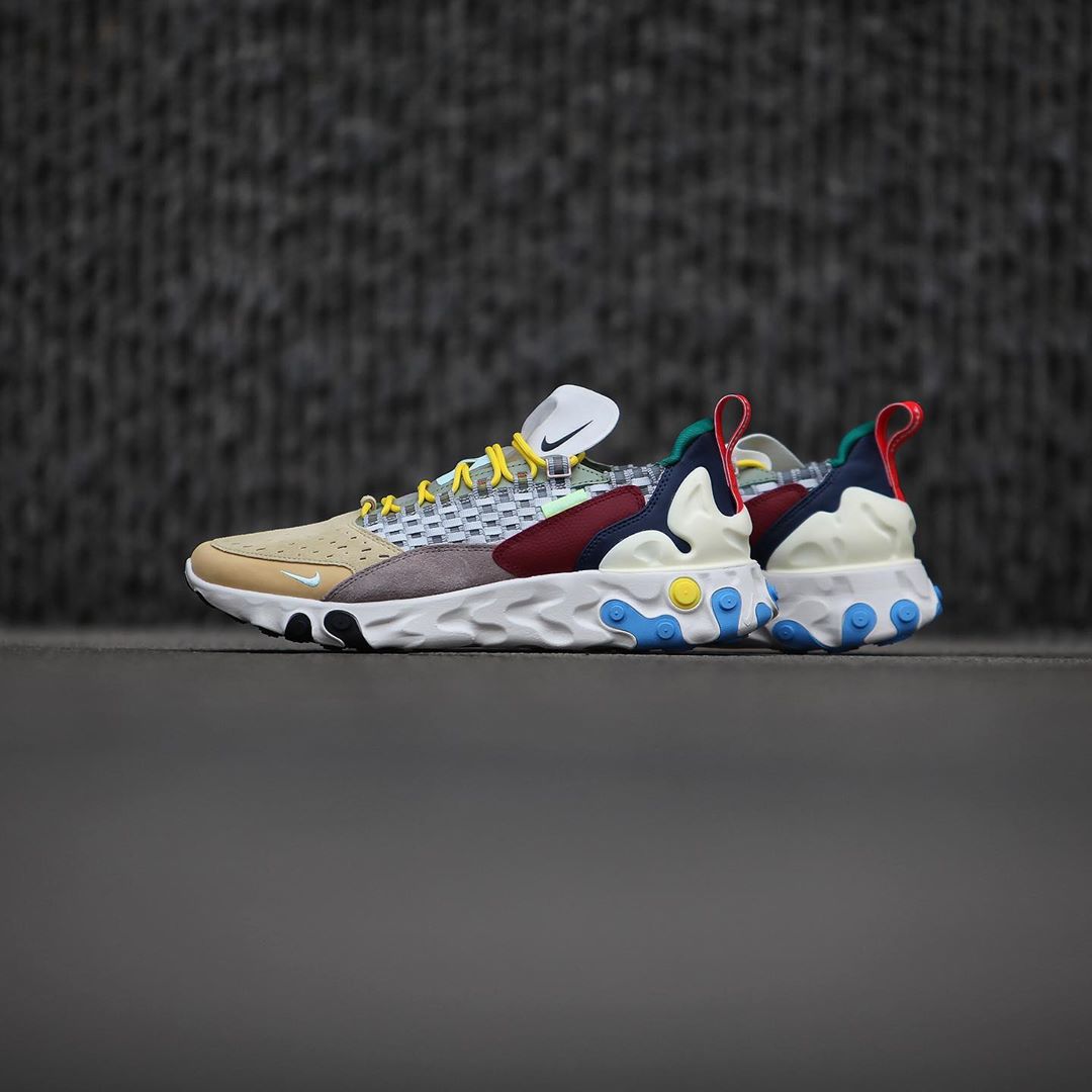 Nike,react,Sertu,发售  麂皮 + 皮革 + 编织！这双 React Sertu 规格有点高！
