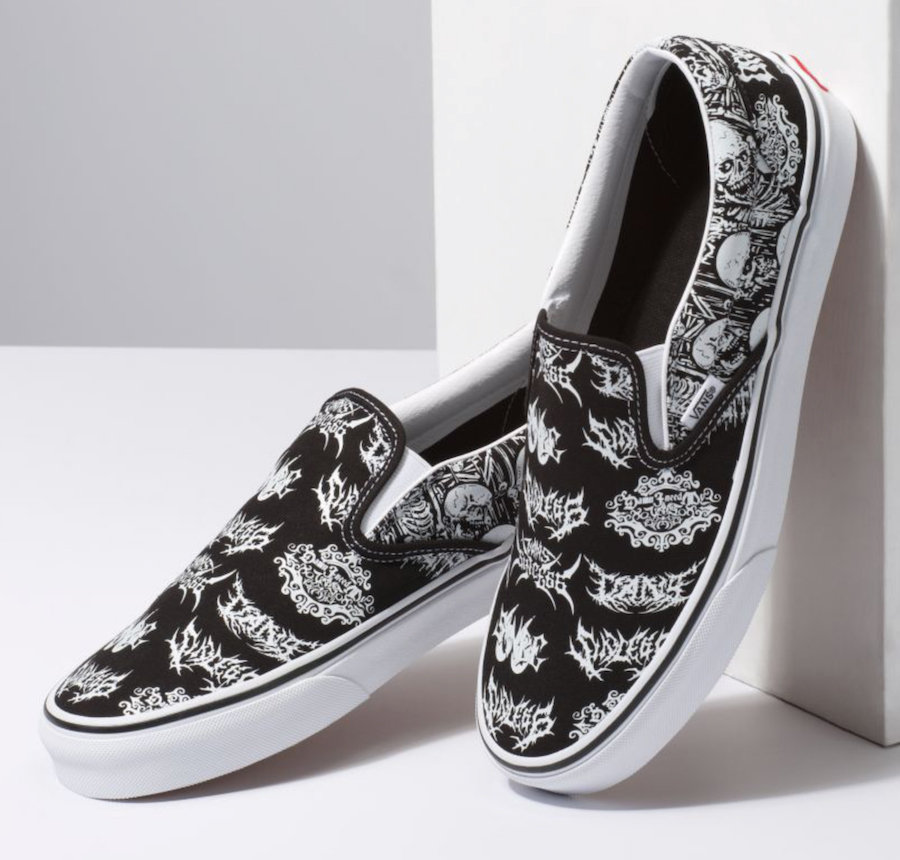 Vans,Slip-On,发售  经典骷髅主题！全新 Vans Slip-On 现已发售
