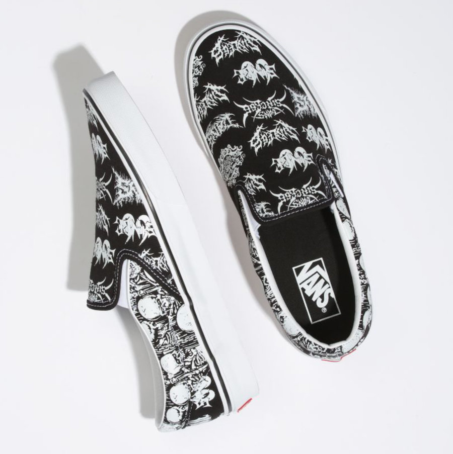 Vans,Slip-On,发售  经典骷髅主题！全新 Vans Slip-On 现已发售