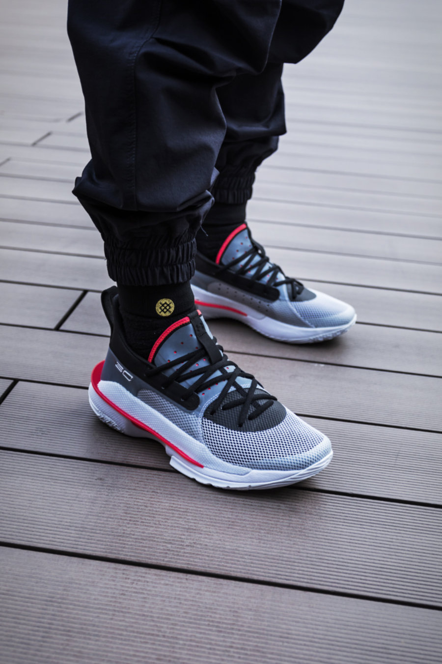 UA,Under Armour,Curry 7,开箱,上脚,  双重缓震脚感如何？UA Curry 7 今日发售！抢先上脚体验！