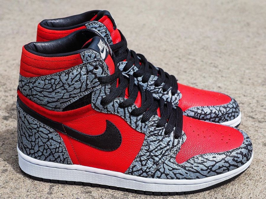 Supreme,Air  Supreme x Air Jordan 1 来了？「红爆裂」看着太有牌面了！