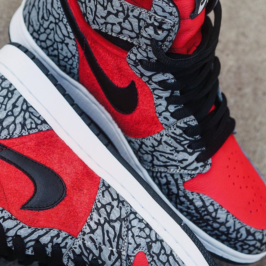 Supreme,Air  Supreme x Air Jordan 1 来了？「红爆裂」看着太有牌面了！