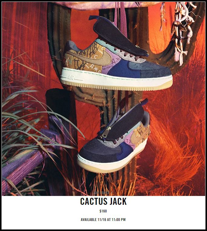 Travis Scott,Air Jordan 1,发售,上  美国官网预告释出！TS x AF1 最新上脚来了！特殊鞋盒完整曝光！