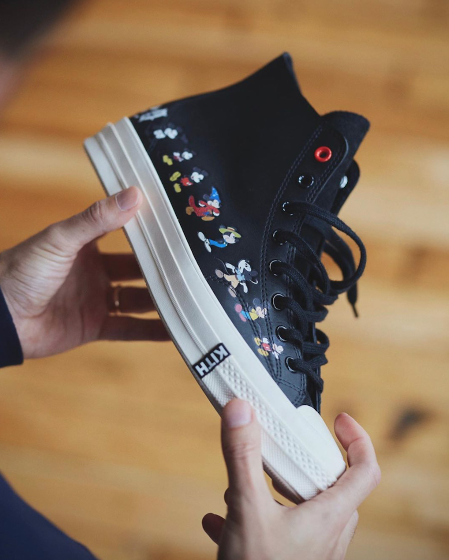 Chuck 70,Converse  米奇在鞋上排队！KITH x 迪士尼 x Converse 三方联名来了！
