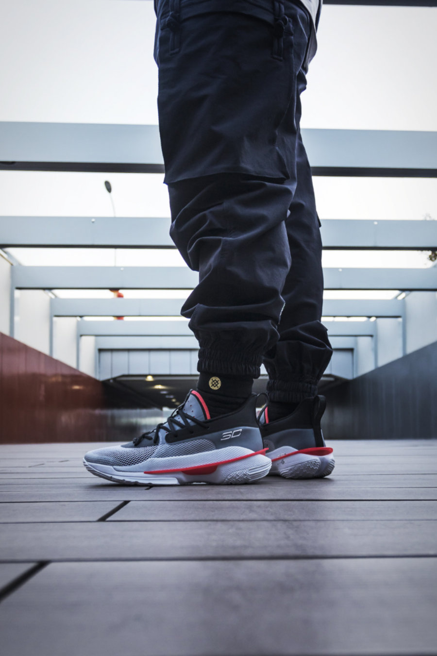 UA ,Curry 7,3021258-001  黑红登场！UA Curry 7 全新配色本月发售！