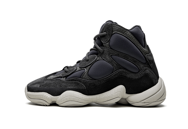 Yeezy 500,adidas,发售,FW4968  造型更科幻！首款高帮 Yeezy 500 完整实物预览！下月发售！