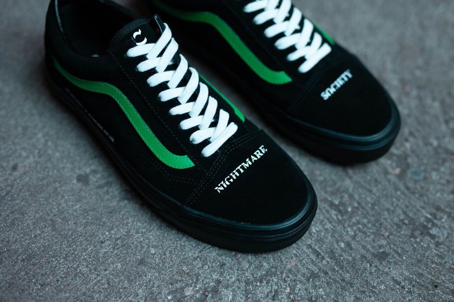Coutié,Vans,发售,Old Skool  毒蛇图案 + 暗黑色调！Coutié x Vans 联名新鞋真的够酷！