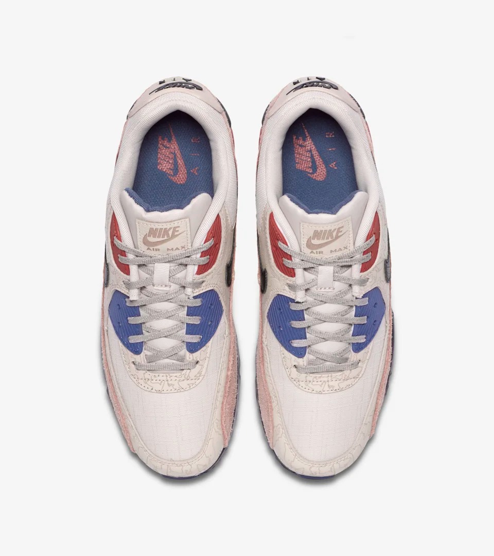 Nike,Air Max 90,发售  地图花纹格外吸睛！高规格 Air Max 90 本周五发售！