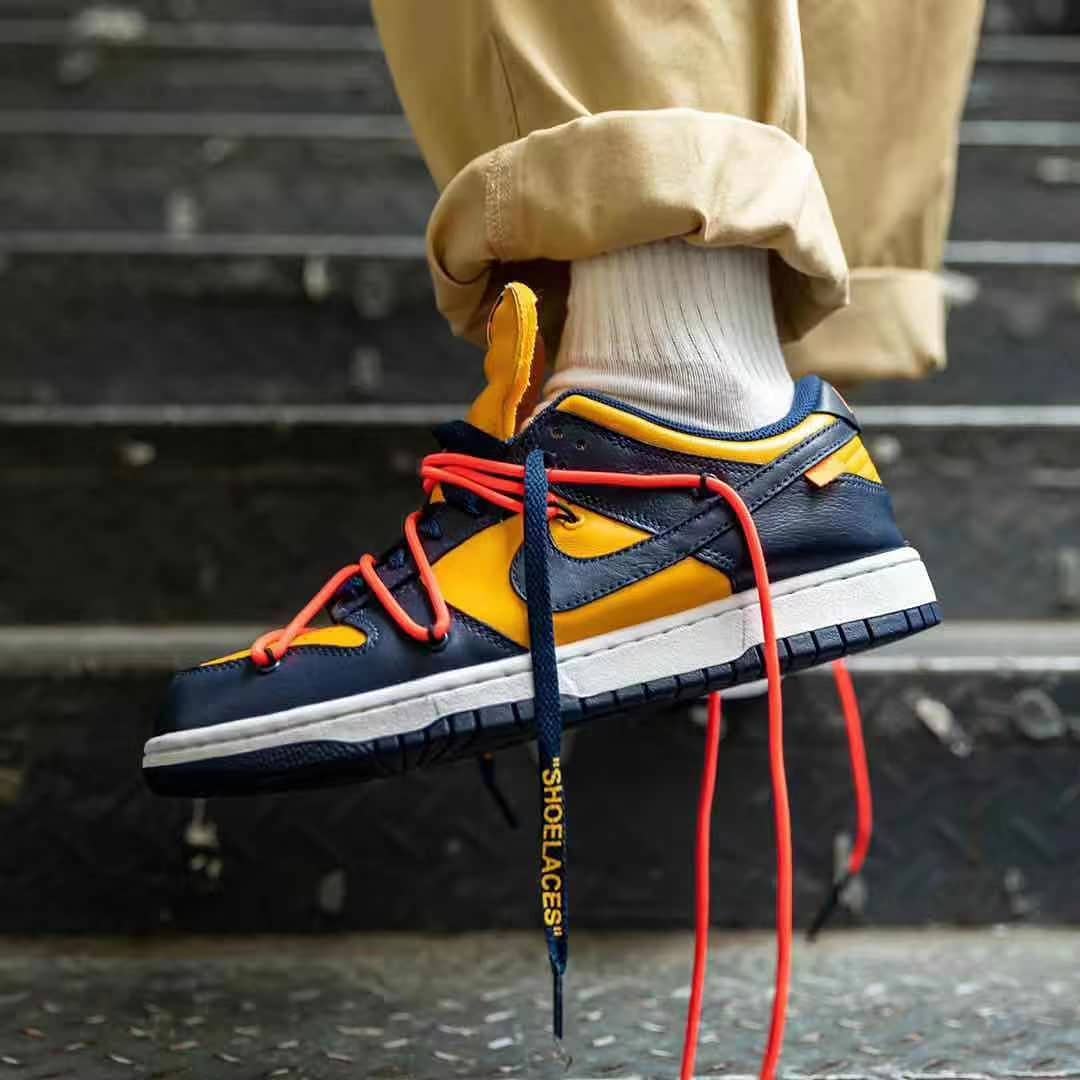 Dunk Low,Nike,OFF-WHITE,CT0856  OFF-WHITE x Dunk Low 下月发售！最新上脚美图先睹为快！