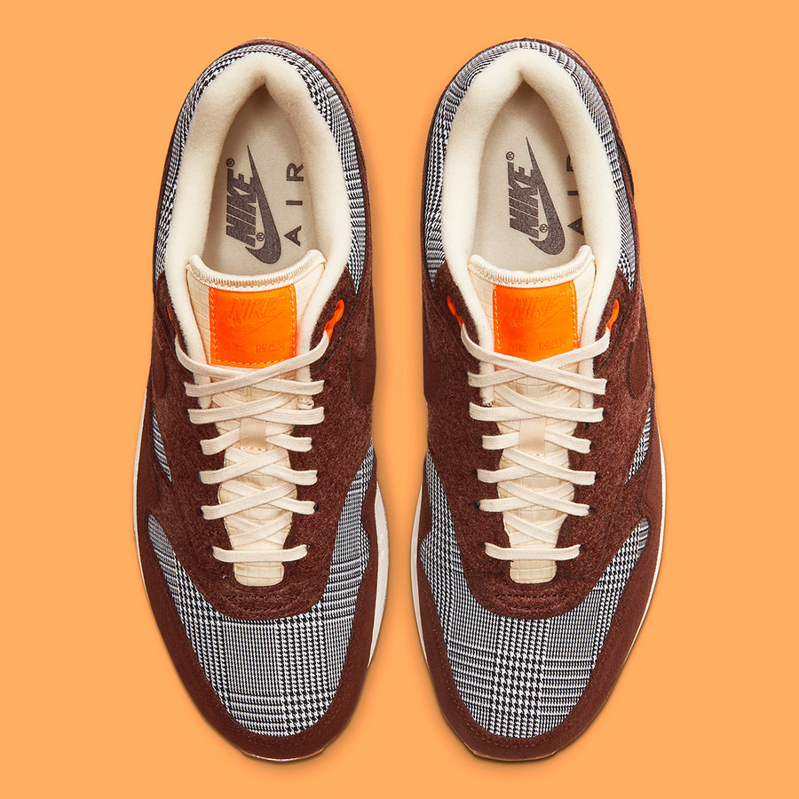 Air Max 1,Nike,CT1207-200,发售  契合秋季格调，浓郁古着风格！全新配色 Air Max 1 即将发售！