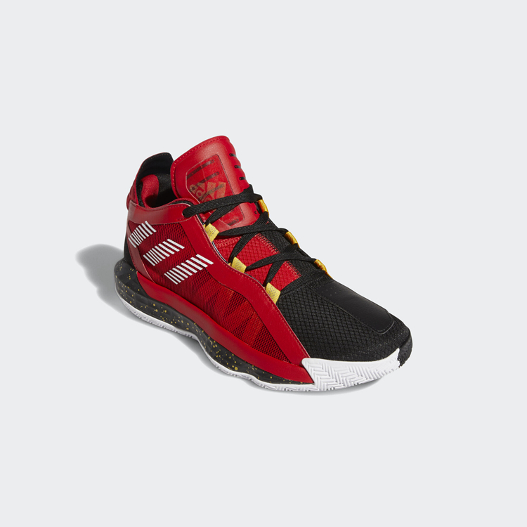 adidas,Dame 6  经典黑红 + 泼墨点缀！adidas Dame 6 还有新配色！