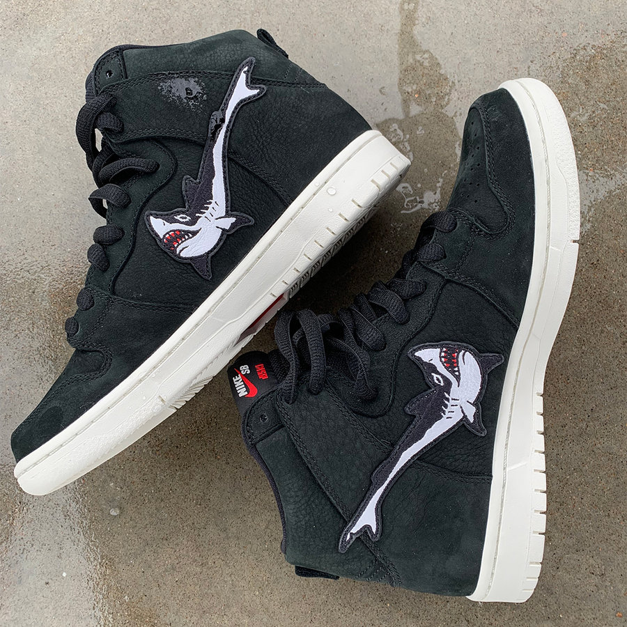Dunk,SB,OSKI  「大白鲨钩子」OSKI x Nike SB Dunk High 完整实物释出！下月发售！