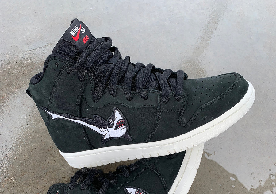 Dunk,SB,OSKI  「大白鲨钩子」OSKI x Nike SB Dunk High 完整实物释出！下月发售！