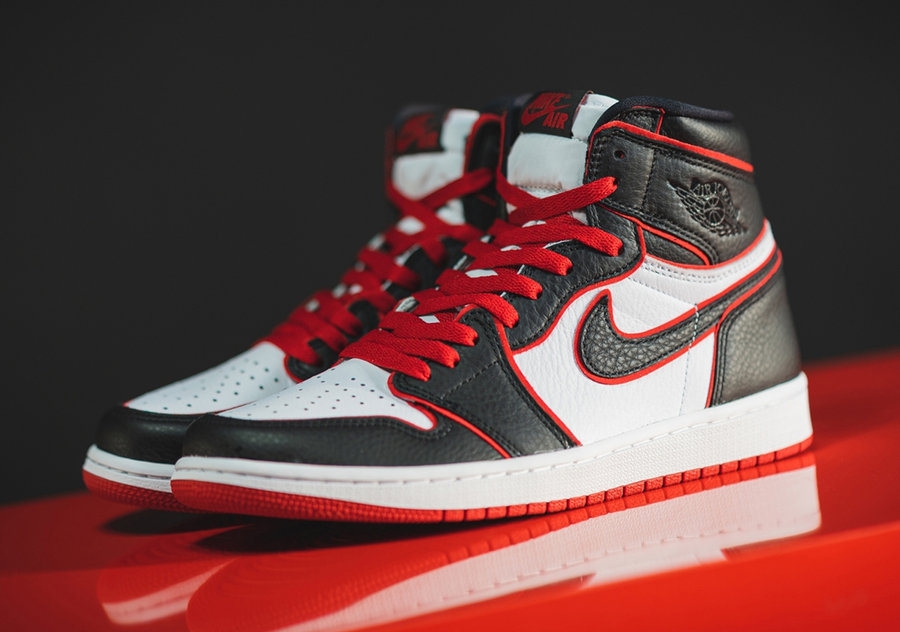 Air Jordan 1,AJ1,555088-062,发售  官网链接已释出！新黑红 Air Jordan 1 本周五发售